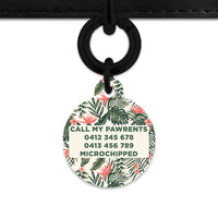 Bailey And Bone Pet Tag Tropical Summer Pet Tag
