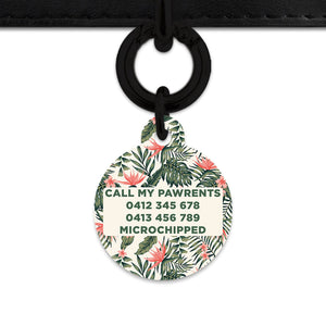 Bailey And Bone Pet Tag Tropical Summer Pet Tag