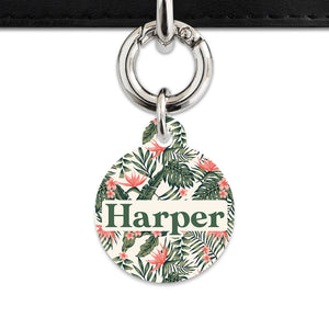 Bailey And Bone Pet Tag Tropical Summer Pet Tag