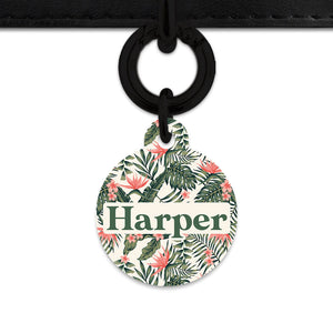 Bailey And Bone Pet Tag Tropical Summer Pet Tag
