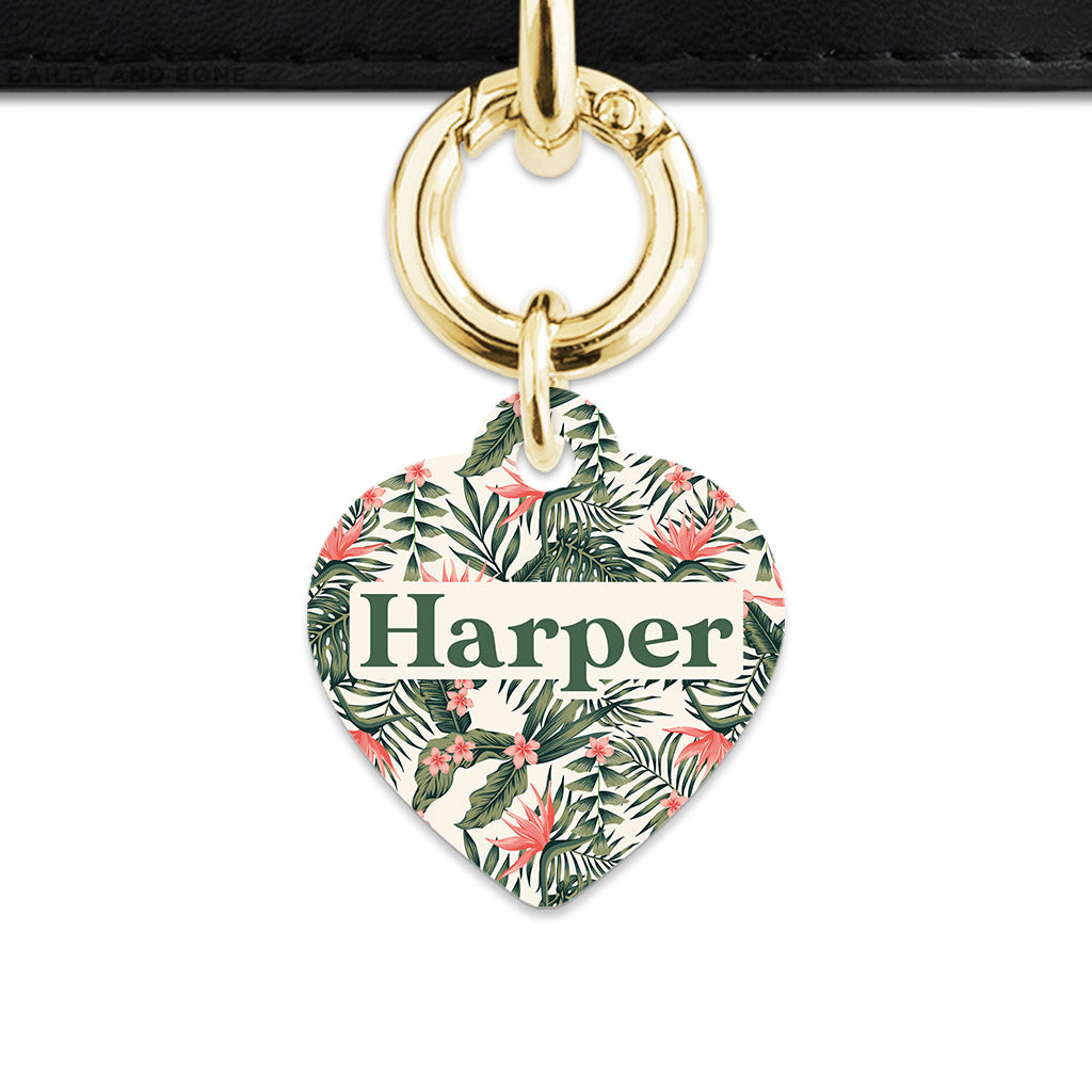 Bailey And Bone Pet Tag Tropical Summer Pet Tag