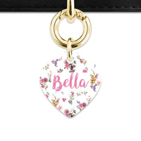 Bailey And Bone Pet Tag Vintage Garden Flowers Pet Tag