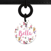 Bailey And Bone Pet Tag Vintage Garden Flowers Pet Tag