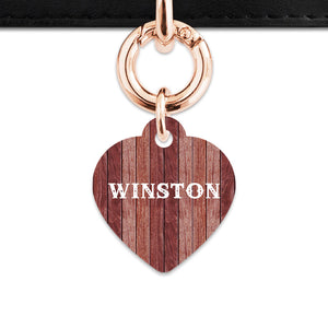 Bailey And Bone Pet Tag Wood Print Pet Tag