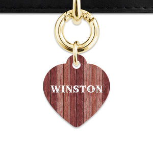 Bailey And Bone Pet Tag Wood Print Pet Tag