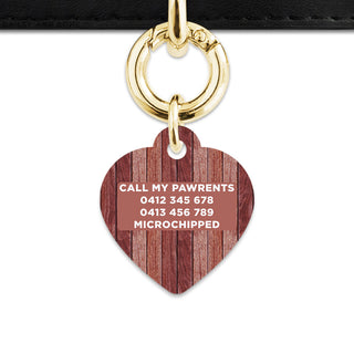 Bailey And Bone Pet Tag Wood Print Pet Tag