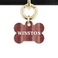 Bailey And Bone Pet Tag Wood Print Pet Tag