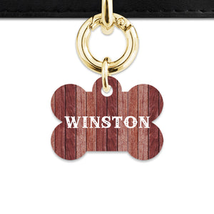 Bailey And Bone Pet Tag Wood Print Pet Tag