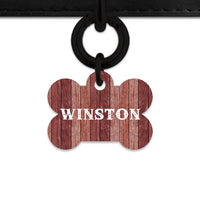 Bailey And Bone Pet Tag Wood Print Pet Tag