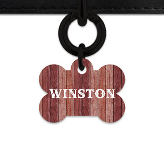 Bailey And Bone Pet Tag Wood Print Pet Tag