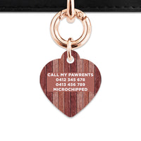 Bailey And Bone Pet Tag Wood Print Pet Tag