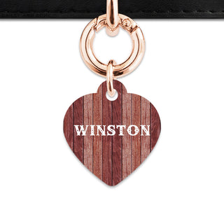 Bailey And Bone Pet Tag Wood Print Pet Tag