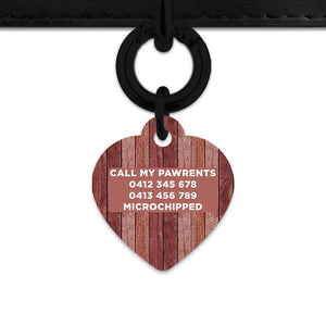 Bailey And Bone Pet Tag Wood Print Pet Tag