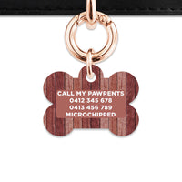 Bailey And Bone Pet Tag Wood Print Pet Tag