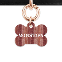 Bailey And Bone Pet Tag Wood Print Pet Tag