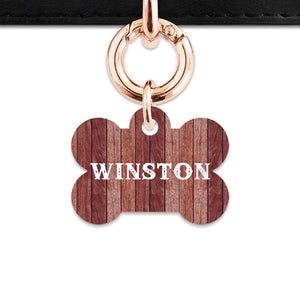 Bailey And Bone Pet Tag Wood Print Pet Tag