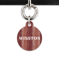 Bailey And Bone Pet Tag Wood Print Pet Tag