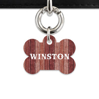 Bailey And Bone Pet Tag Wood Print Pet Tag