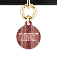 Bailey And Bone Pet Tag Wood Print Pet Tag