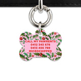 BaileyAndBone Pet ID Tags Christmas Holly Pet Tag