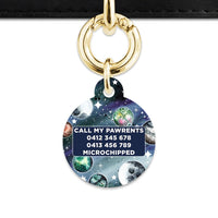 BaileyAndBone Pet ID Tags Midnight Galaxy Pet Tag