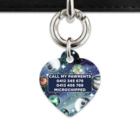 BaileyAndBone Pet ID Tags Midnight Galaxy Pet Tag
