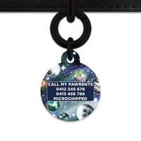 BaileyAndBone Pet ID Tags Midnight Galaxy Pet Tag