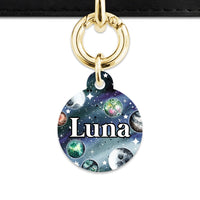 BaileyAndBone Pet ID Tags Midnight Galaxy Pet Tag