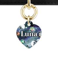 BaileyAndBone Pet ID Tags Midnight Galaxy Pet Tag