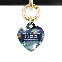 BaileyAndBone Pet ID Tags Midnight Galaxy Pet Tag